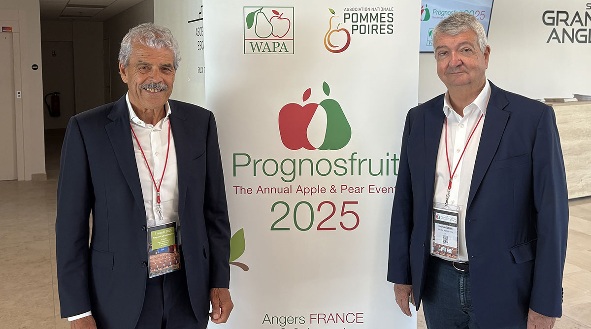 Da sinistra il Presidente di Assomela Ennio Magnani e il Vice Presidente di Assomela Georg Kössler